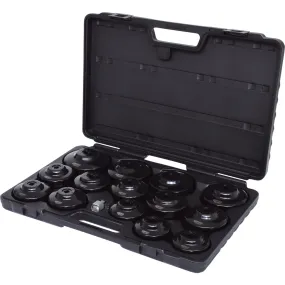 3/8" Oliefiltersleutelset, 15-dlg