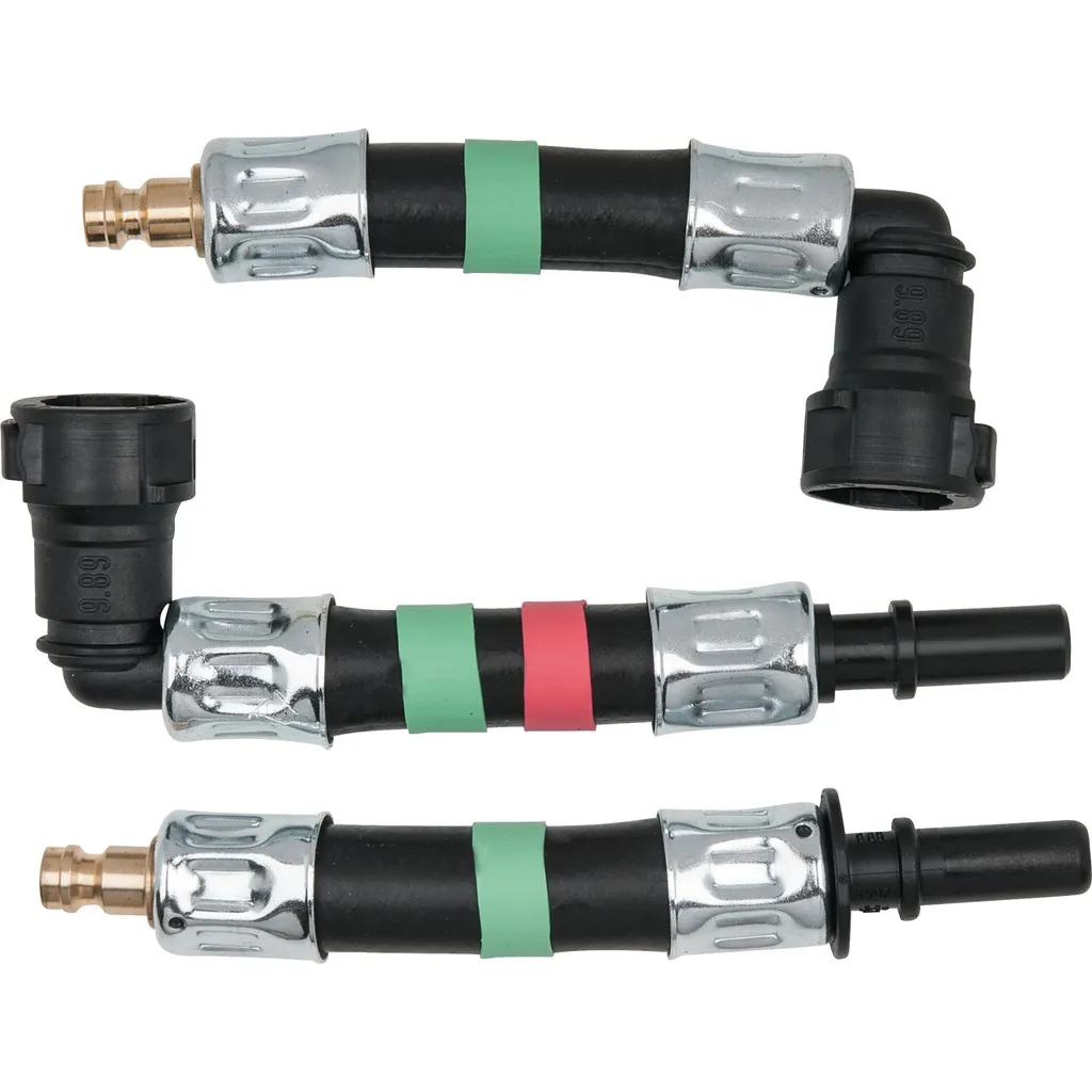 Adapterset 3-dlg SAE 10 x 20 mm (groen)