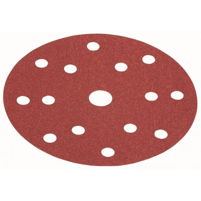 Flex D150-15 PU-P180 VE50 Velcro Schuurpapier 50 stuks 150mm Korrel 180 - 408077