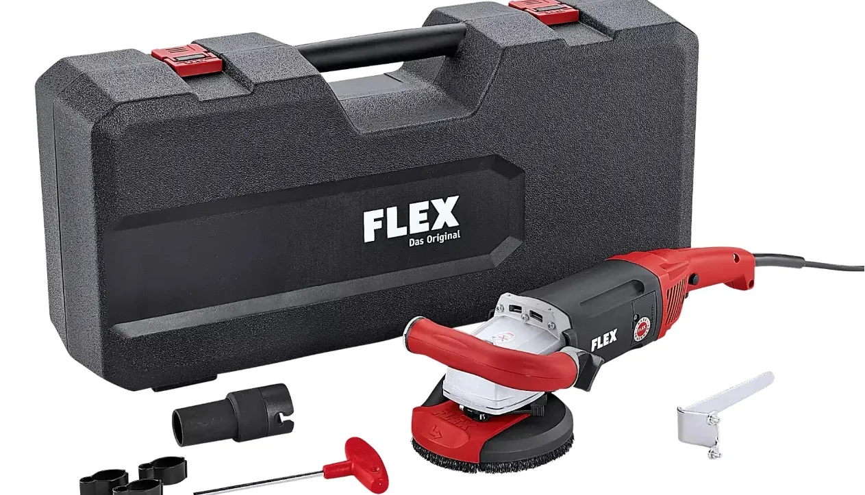 Flex LD 18-7 125 R 1800 Watt betonschuurder voor naadloos schuren, 125 mm 408573
