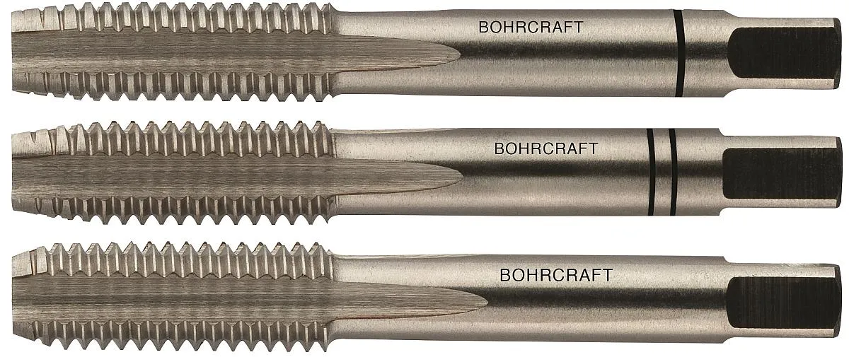 Handtappenset 3-dlg. din 352 hss-g unc 1/2