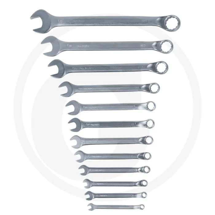 Ks tools classic ring-steeksleutelset, 25-dlg, 6-27mm, flanktraction-profil, 15° maulstellung
