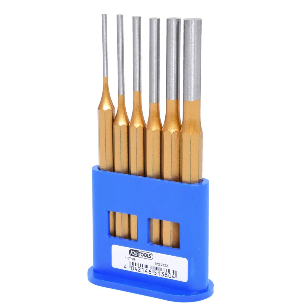 Pendrijverset, 6-dlg, Ø 3-4-5-6-8-10mm