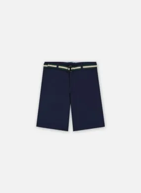      Polo Ralph Lauren Short Skinny En Sergé Flex Abrasion - Blauw   
