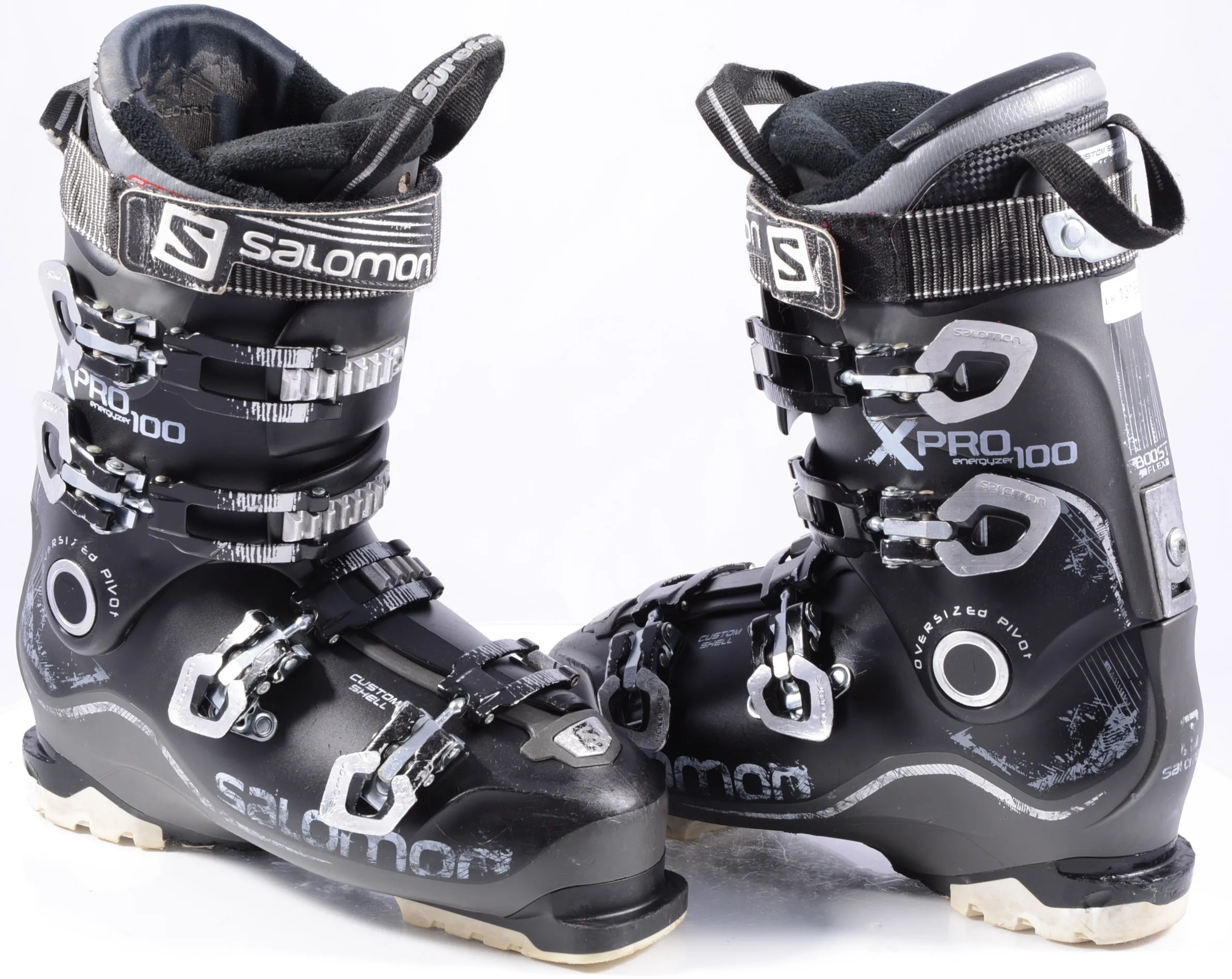 skischoenen SALOMON X PRO ENERGYZER 100, custom shell, oversized pivot, boost flex