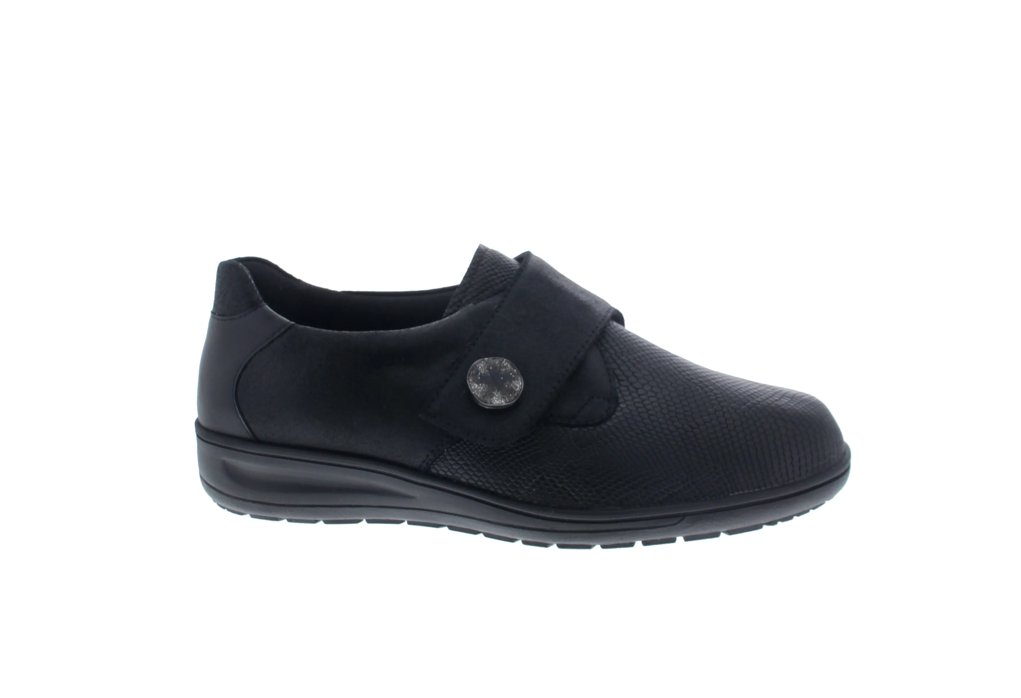 Solidus Kate Flex argento Klittenbandschoenen