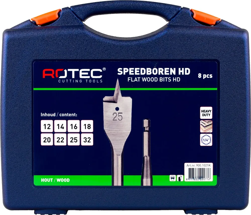 SPEEDBORENSET '233 - HEAVY-DUTY', 8-DLG, ø12-32
