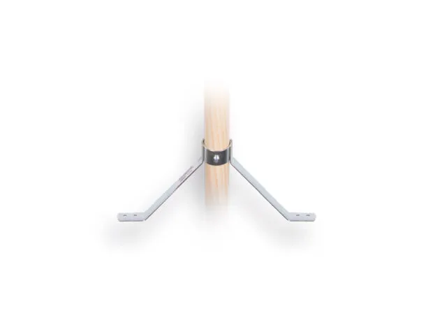 Stokhouder voor steel 28mm 18cm breed